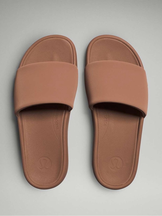 lululemon athletica Shoes - Lululemon Womens Restfeel Slides
Cacao women’s size 7 peach pink tone
